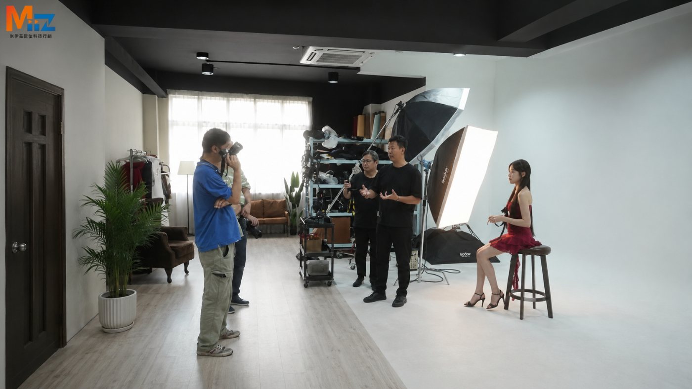 真人拍攝畫面展示